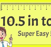 Image result for 10.5 Cm to Inches