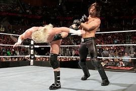Image result for WWE Seth Rollins vs Dolph Ziggler