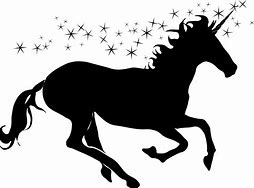 Image result for Magical Unicorn Silhouette