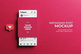 Image result for Instagram Post Mockup with Hand