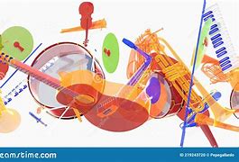 Image result for Music Instruments Animated