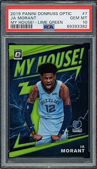Image result for Ja Morant My House Card
