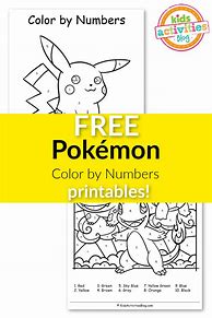 Image result for Pokemon Paint by Number App