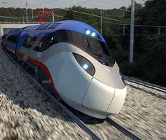 Image result for Amtrak High Speed Bullet Train