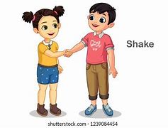 Image result for Cartoon Kids Shaking Hands