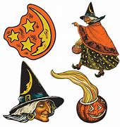 Image result for Vintage Halloween Cutouts
