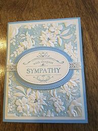 Image result for Sympathy Sizzix Cards