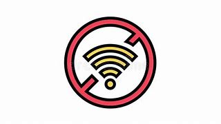 Image result for Wi-Fi Crossed Out