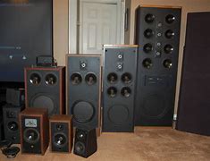 Image result for Vintage Polk Audio RM80.00 Tower Speakers