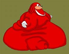 Image result for Knuckles Fat Sonic