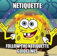 Image result for Netiquette Memes