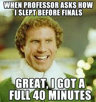 Image result for Funny Memes About College Class Finals Week