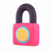 Image result for 3D Lock Icon