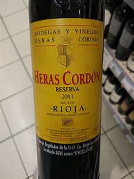 Image result for Heras Cordon Rioja Reserva