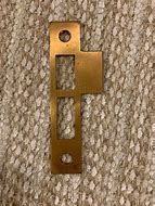 Image result for Door Latch Plate Brass