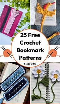 Image result for Crochet Bookmark Patterns Beginner