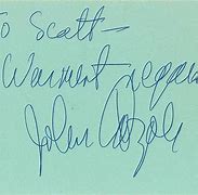 Image result for John Cazale Autograph