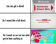 Image result for Nintendo Direct Memes
