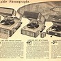 Image result for Silver Tone Phonograph Model 1061