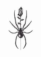 Image result for Black Widow Tattoo Design