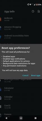 Image result for Reset App On Android