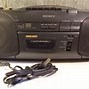 Image result for Vintage Red Sony Boombox