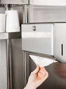 Image result for Folded Paper Towel Dispenser