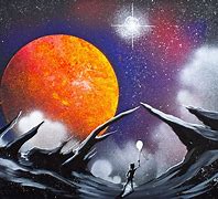 Image result for Creative Galaxy Painting