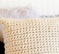 Image result for Crochet Bulky Yarn Pillow Patterns