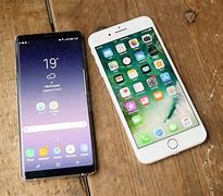 Image result for Galaxy Note 8 vs iPhone 7 Plus