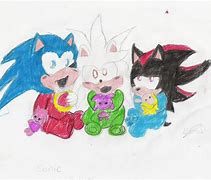 Image result for Baby Sonic and Shadow