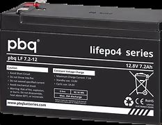 Image result for LiFePO4 Battery 12V 7Ah