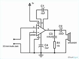 Image result for Terabyte USB Small Speaker Circuit Connection for Power