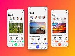 Image result for Social App X Feed