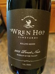 Image result for Wren Hop Pinot Noir Siren's Lure