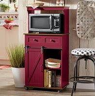 Image result for Farmhouse Microwave Cart