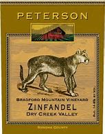 Image result for Peterson Zinfandel Bradford Mountain