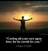 Image result for 1 Peter 5 7 Quote