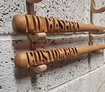 Image result for Personalized Carved Baseball Bat