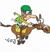 Image result for Funny Horse Racing Clip Art