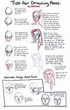 Image result for Face Drawing Tips