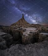 Image result for Bardenas Reales Milky Way