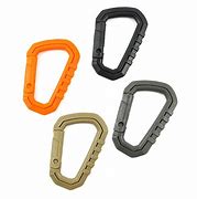 Image result for Plastic Carabiner with Loop
