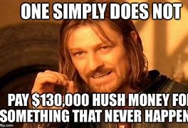 Image result for Hush Money Meme