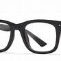 Image result for Black and White Rectangle Eyeglasses From Bebe