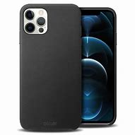 Image result for Leather iPhone 12 Pro Max Case