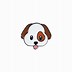Image result for White Dog Clip Emoji