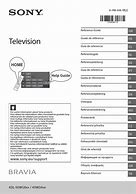 Image result for Sony Bravia TV List/Chart