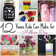 Image result for Homemade Vase Kids