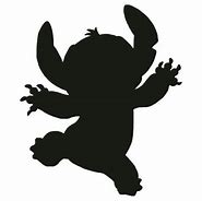 Image result for Stitch Face Silhouette
